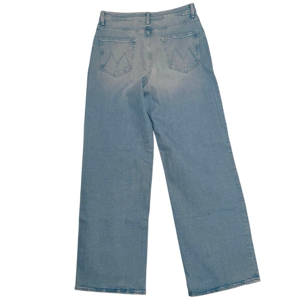 MOTHER High Waisted Spinner Zip Heel Norway Dude Jeans Size 32 - Picture 3 of 10